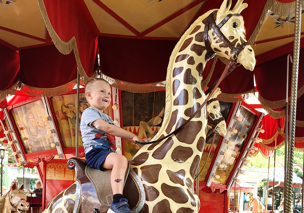 William var på Gröna Lund på sin Stora Dag