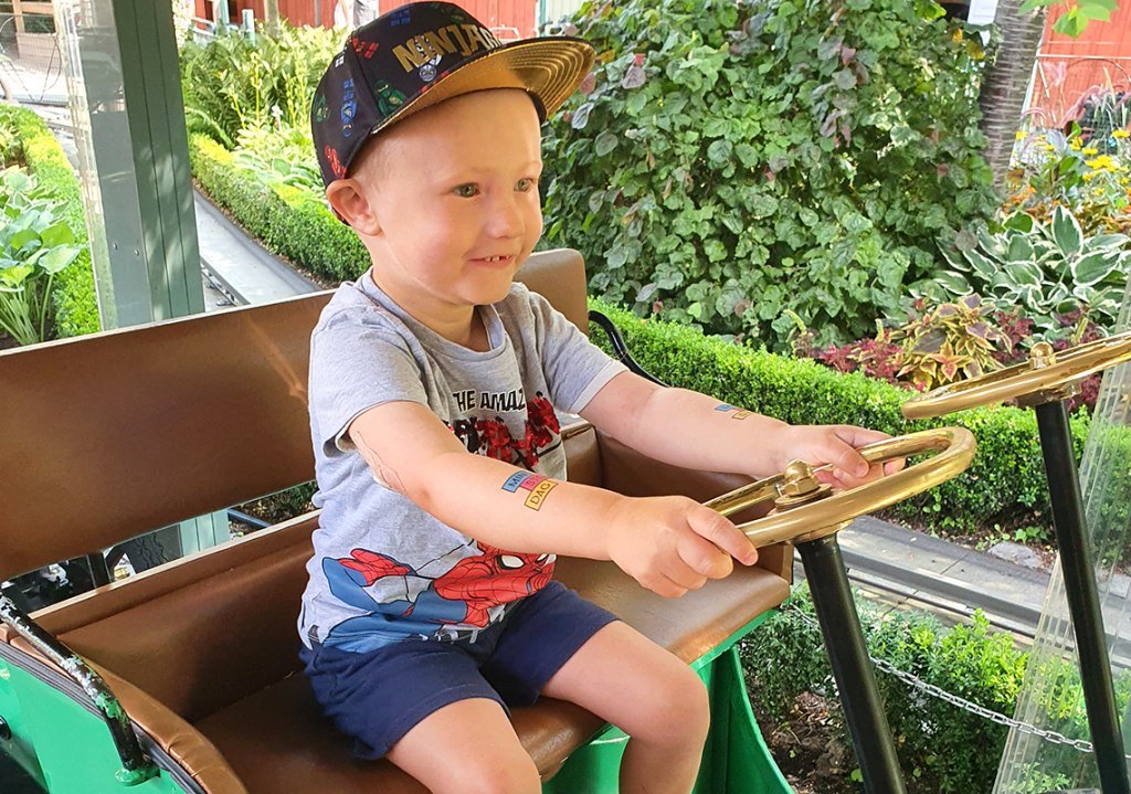 William var på Gröna Lund på sin Stora Dag