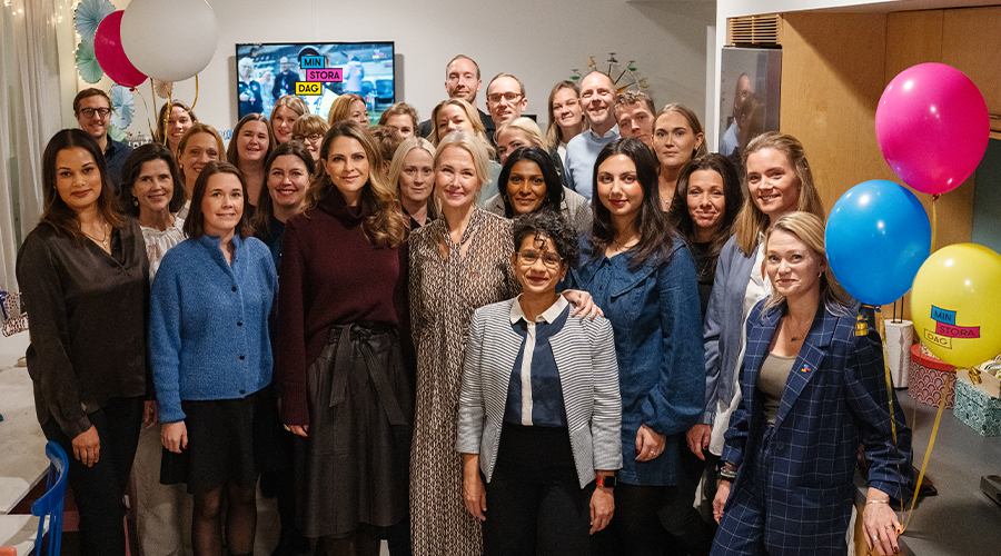 Prinsessan Madeleine besöker Min Stora Dag