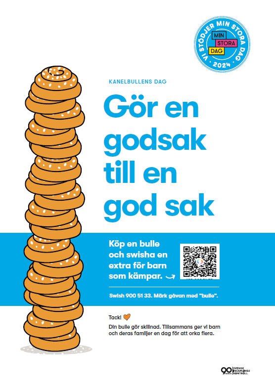 Kanelbullens dag 2024 -affisch