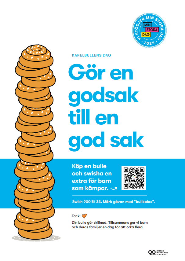 Affisch - bulla upp för Min Stora Dag