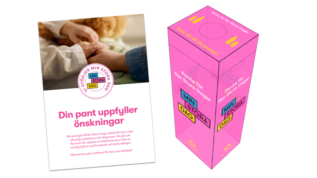 Pantaskylt och pantkärl